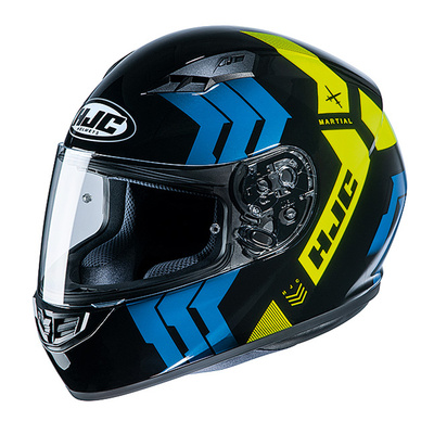 HJC CS-15 Martial MC-4H Full Face Helmet - Black/Blue/Yellow