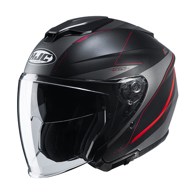 HJC i30 Slight MC-1SF Modular Helmet - Black/Red
