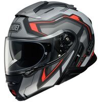 Shoei Neotec II Respect TC-5 Helmet - Grey/Red/Black