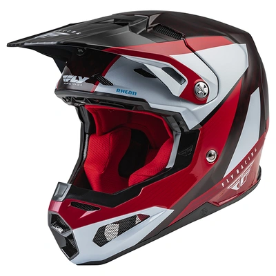 Fly Racing Formula Carbon Prime MX Helmet - Red/White/Red