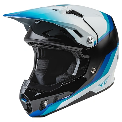 Fly Racing Formula CC Driver MX Helmet - Black/Blue/White