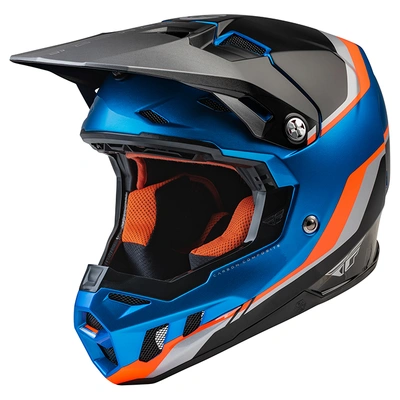 Fly Racing Formula CC Driver MX Helmet - Blue/Orange/Black