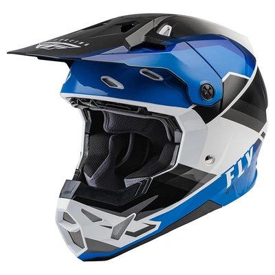 Fly Racing Formula CP Rush MX Helmet - Black/Blue/White