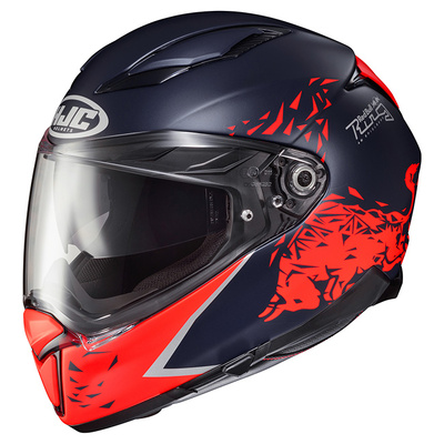 HJC F70 Spielberg Red Bull Ring Full Face Helmet - Blue/Red