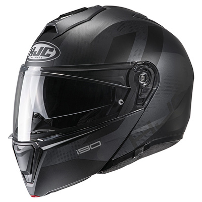 HJC i90 Syrex MC-5SF Modular Helmet - Black/Grey