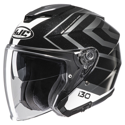 HJC i30 Zetra MC-5 Modular Helmet - Black/Grey