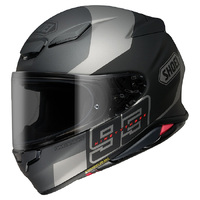 Shoei NXR2 MM93 Rush TC-5 Helmet - Black/Silver/Grey