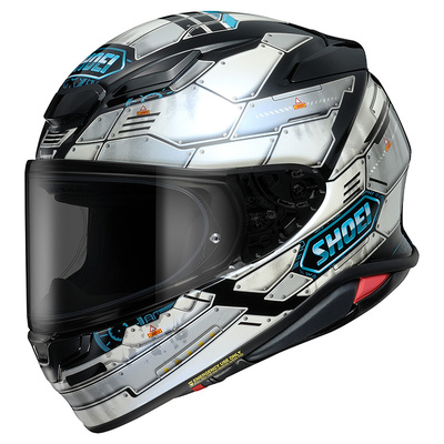 Shoei NXR2 Fortress Helmet TC-6 - Grey/Black/Blue