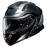 Shoei Neotec II MM93 2-Way TC-5 Helmet - Black/Silver