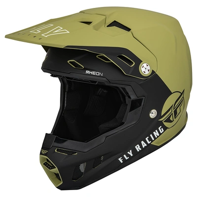 Fly Racing Formula CC Centrum MX Helmet - Olive Green/Black