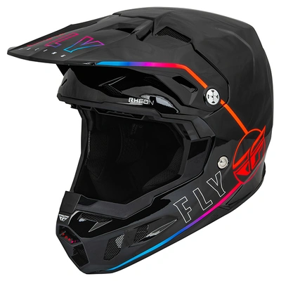 Fly Racing Formula CC Avenge MX Helmet - Black/Sunset