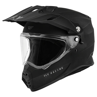 Fly Racing Trekker Adventure Helmet - Matte Black