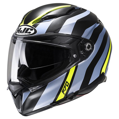 HJC F70 Galla MC-3HSF Full Face Helmet - Black/Blue