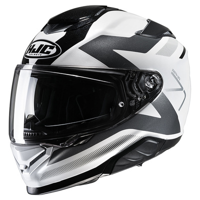 HJC RPHA 71 Pinna MC-10 Full Face Helmet - White/Black
