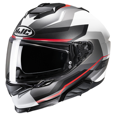 HJC i71 Nior MC-1SF Full Face Helmet - Black/Red