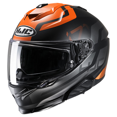 HJC i71 Enta MC-7SF Full Face Helmet - Black/Orange