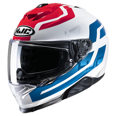 HJC i71 Enta MC-21 Full Face Helmet - White/Blue