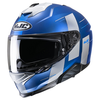 HJC i71 Peka MC-2SF Full Face Helmet - Blue/Grey
