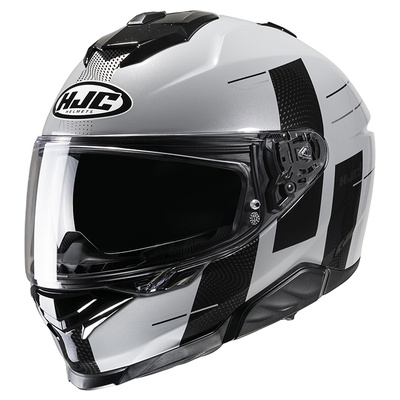 HJC i71 Peka MC-5 Full Face Helmet - Grey/Black