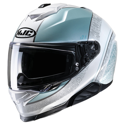 HJC i71 Sera MC-2 Full Face Helmet - White/Blue