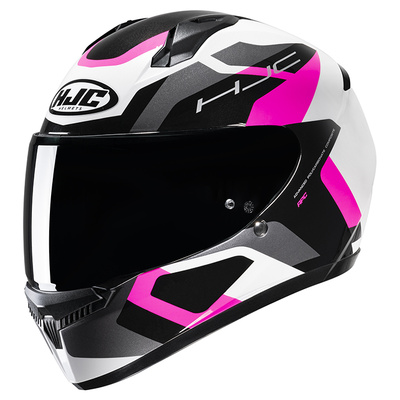 HJC C10 Tins MC-8 Full Face Helmet - Black/Pink