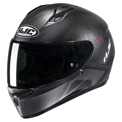 HJC C10 Inka MC-1SF Full Face Helmet - Black/Red