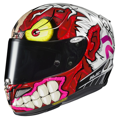 HJC RPHA 11 Two Face MC-1SF Full Face Helmet - Red/Tan