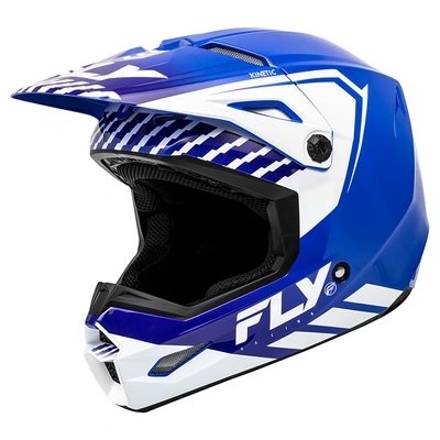 Fly Racing Kinetic Menace MX Helmet - Blue/White