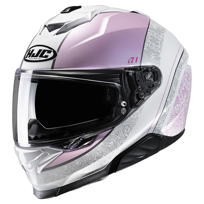 HJC i71 Sera MC-8 Full Face Helmet - White/Pink