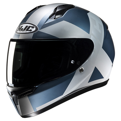 HJC C10 Tez MC-2SF Full Face Helmet - Blue/White
