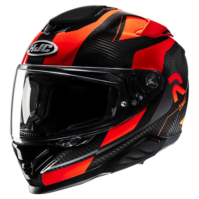 HJC RPHA 71 Carbon Hamil MC-1 Full Face Helmet - Black/Red