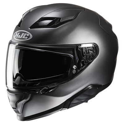 HJC F71 Full Face Helmet - Semi Flat Titanium
