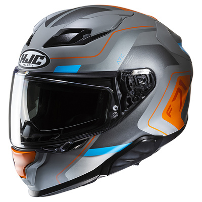 HJC F71 Arcan MC-27SF Full Face Helmet - Grey/Orange