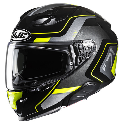 HJC F71 Arcan MC-3H Full Face Helmet - Black/Yellow