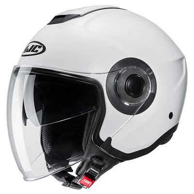 HJC i40N Modular Helmet - Semi-Flat Pearl White