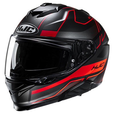 HJC i71 Iorix MC-1SF Full Face Helmet - Black/Red