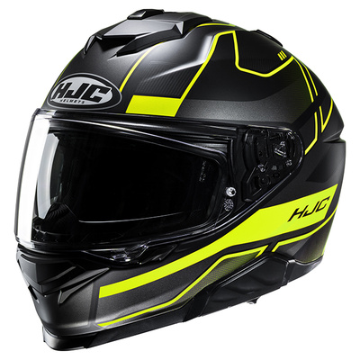 HJC i71 Iorix MC-3HSF Full Face Helmet - Black/Yellow