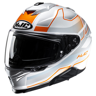 HJC i71 Iorix MC-27 Full Face Helmet - Grey/Orange