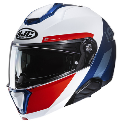 HJC i91 Bina MC-21SF Modular Helmet - White/Red/Blue
