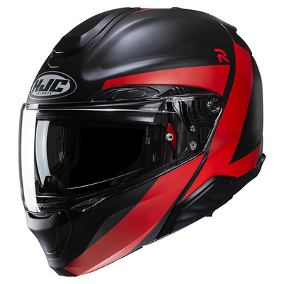 HJC RPHA 91 Abbes MC-1SF Modular Helmet - Black/Red