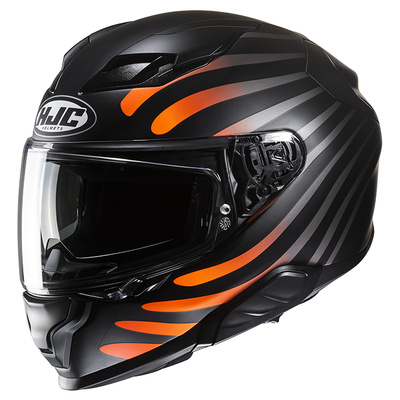 HJC F71 Zen MC-7SF Full Face Helmet - Black/Orange