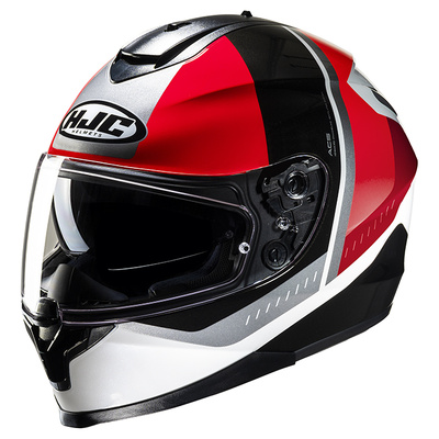 HJC C70N Alia MC-1 Full Face Helmet - Black/Red