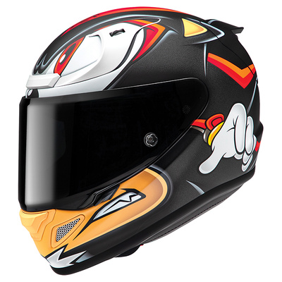 HJC RPHA 12 Shadow the Hedgehog MC1-SF Full Face Helmet - Black/Red