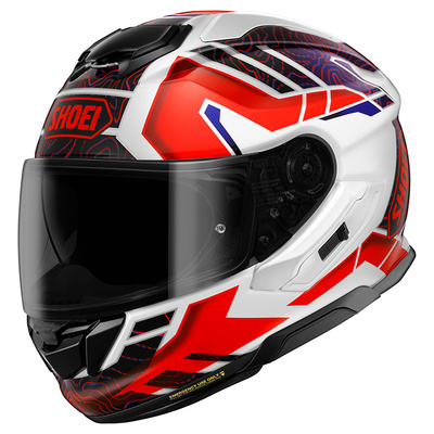 Shoei GT-Air 3 Hike Helmet TC-10 - White/Red