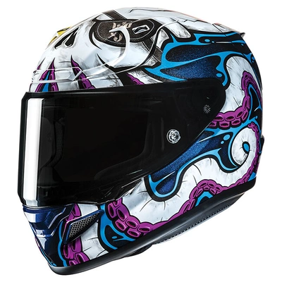 HJC RPHA 12 Kraken MC-28 Full Face Helmet - Blue/Purple