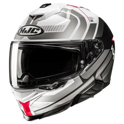 HJC i71 Viz Full Face Helmet - MC-1SF - Fluro Red/Silver/White