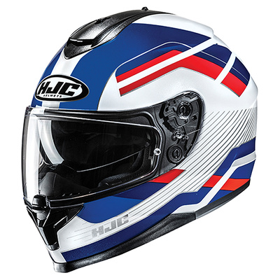 HJC C70N Belis MC-21 Full Face Helmet - White/Blue/Red