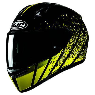 HJC C10 Haven MC-3 Full Face Helmet - Black/Hi-Vis
