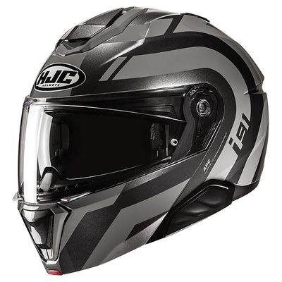 HJC i91 Arven MC-5 Modular Helmet - Black/Grey