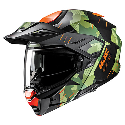 HJC i80 Roki MC-47SF Adventure Helmet - Black/Camo